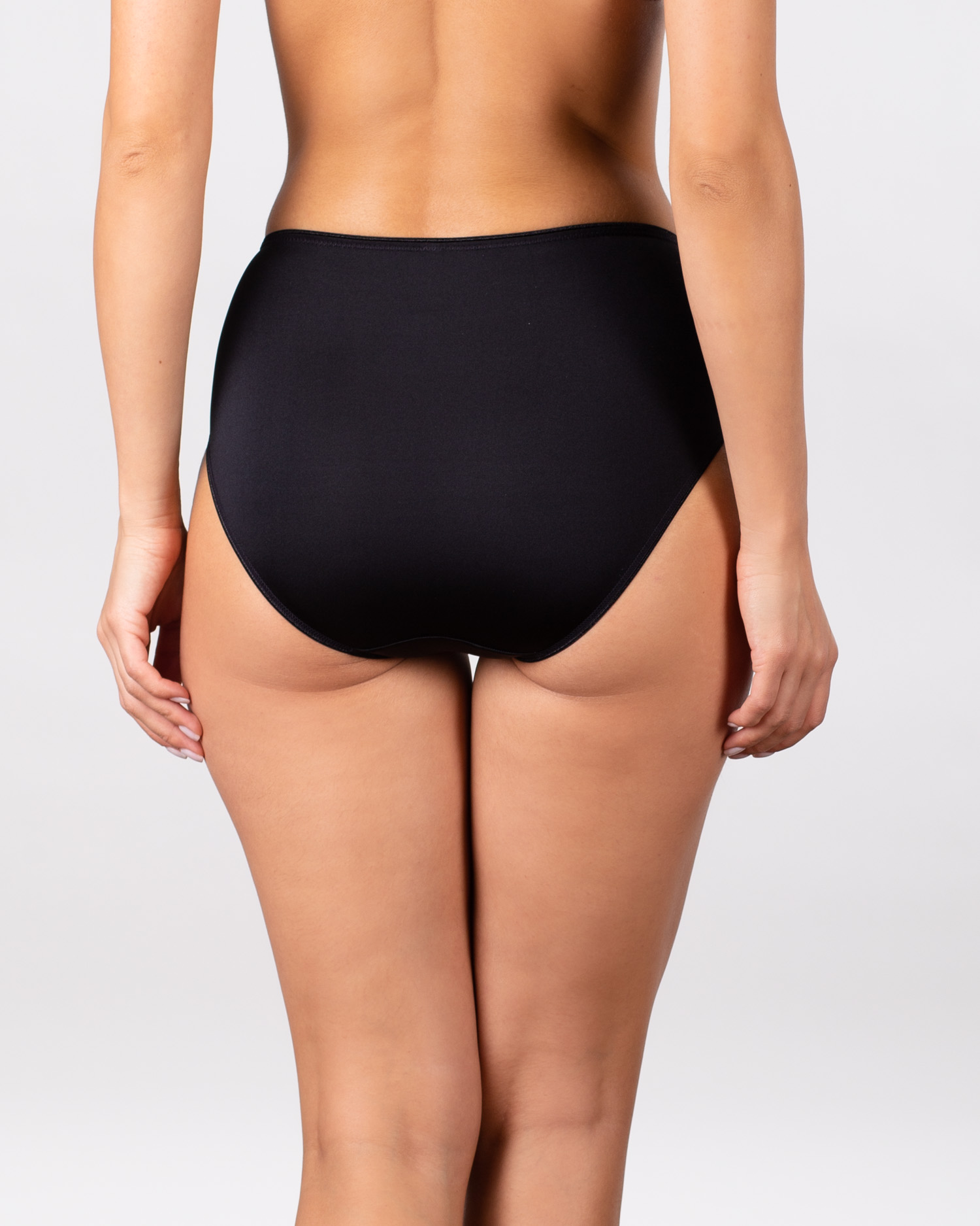 Жіночі трусики мікрофібра Lanny mode 51528 чорні k3516-8